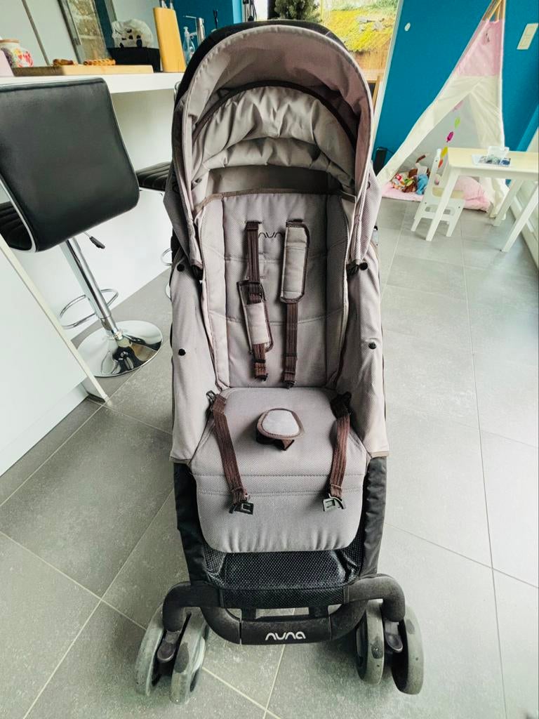 Plooibuggy Nuna Pepp buggy, Ophalen, Gebruikt, Verstelbare rugleuning