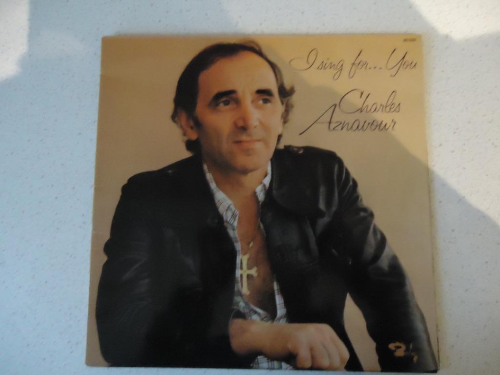 LP van "Charles Aznavour" I Sing For ...  You anno 1975., Enlèvement ou Envoi, Comme neuf, 12 pouces