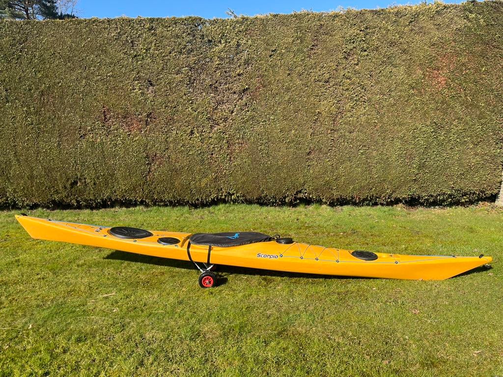 Kajak P&H Scorpio MV  met toebehoren !, Watersport en Boten, Kajaks, Ophalen, Zo goed als nieuw