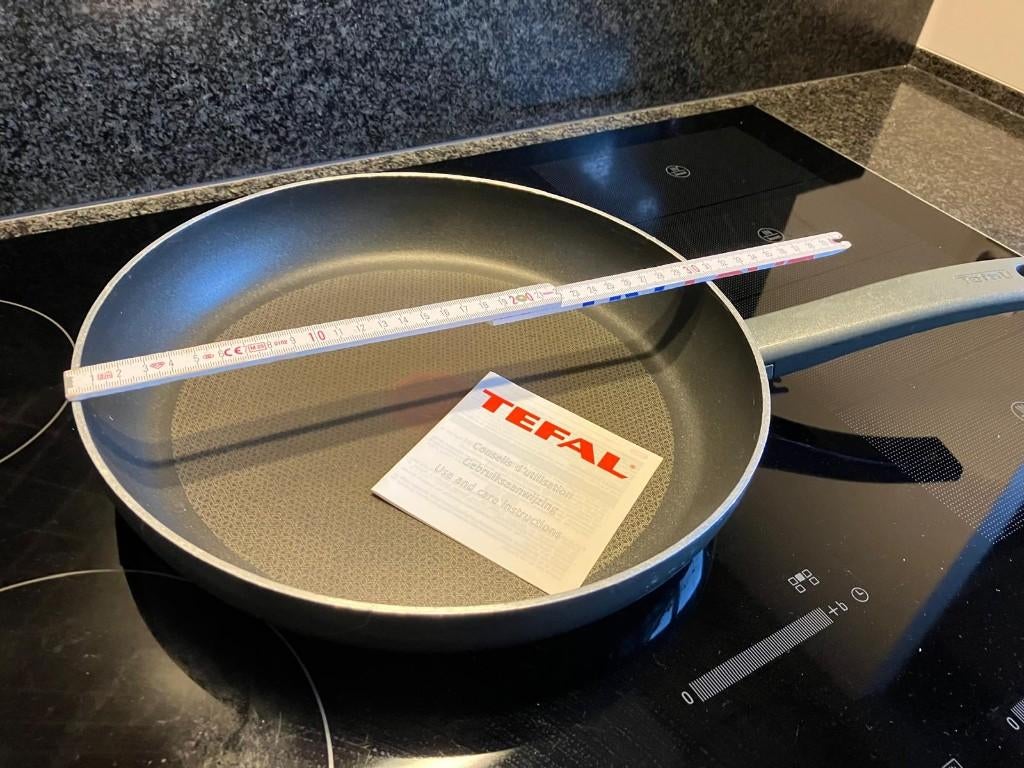 tefal pan, Ophalen, Keramische plaat