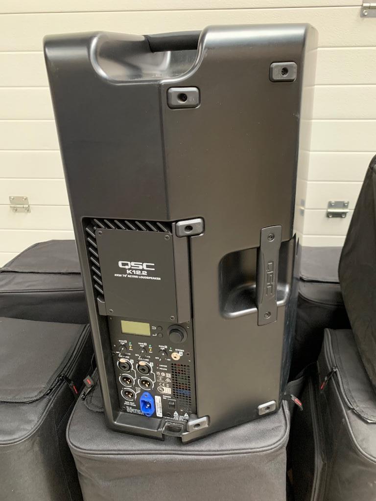 Qsc K12.2 met draagtas, TV, Hi-fi & Vidéo, Enlèvement, Comme neuf
