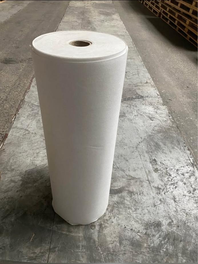 Rouleau de feutrine blanche – 1m10 x 250m, Ophalen, Zo goed als nieuw, 200 cm of meer, Wit