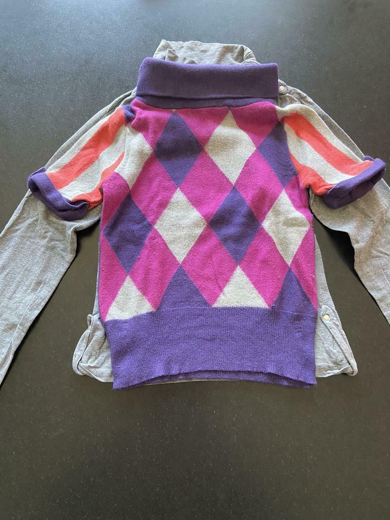CKS longsleeve en trui. Goede staat. Maat 10 jaar, Enlèvement ou Envoi, Utilisé, Fille, Chemise ou À manches longues
