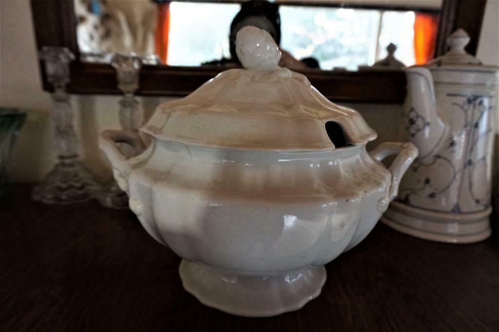 soupière porcelaine, Enlèvement