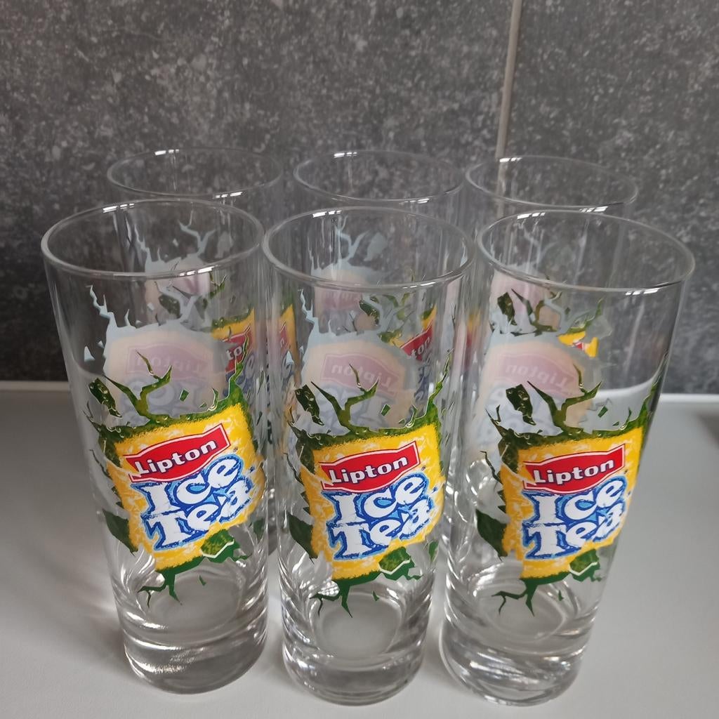 Ice tea longdrinkglazen, Verzamelen, Ophalen, Nieuw