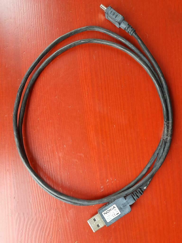 Câble données USB vers mini USB, original NOKIA, Télécoms, Téléphonie mobile | Accessoires & Pièces, Enlèvement ou Envoi, Comme neuf