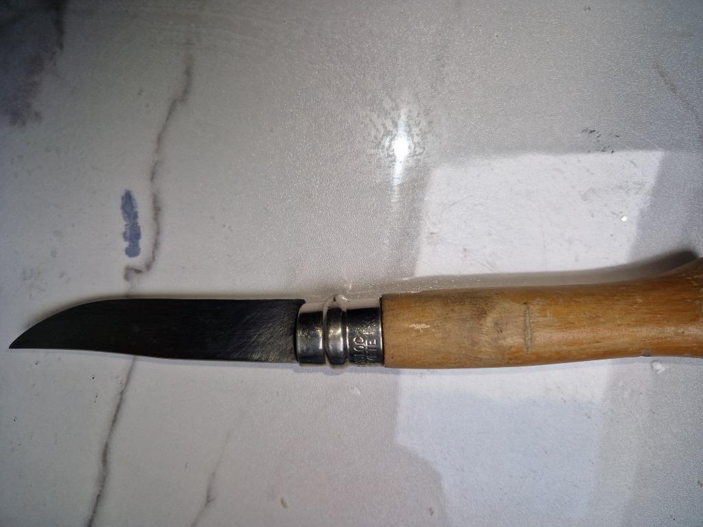 Couteau opinel N9, Enlèvement, Utilisé