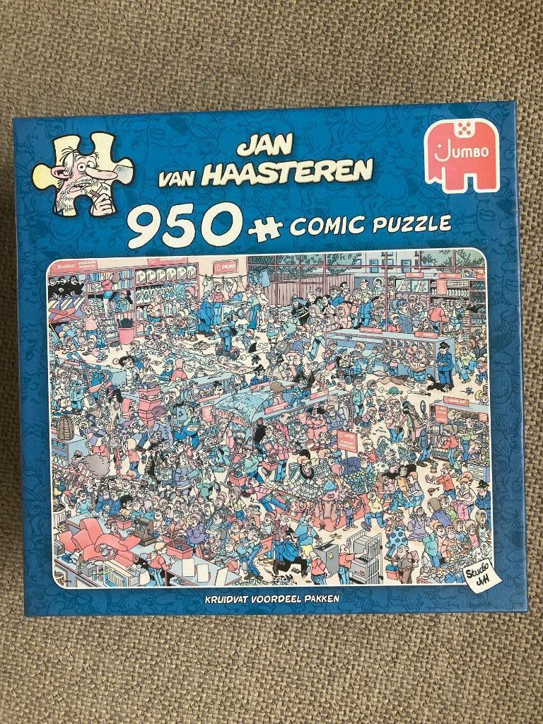 Jan Van Haasteren - Kruidvat voordeel pakken - 950 stuks, Ophalen of Verzenden, 500 t/m 1500 stukjes, Legpuzzel