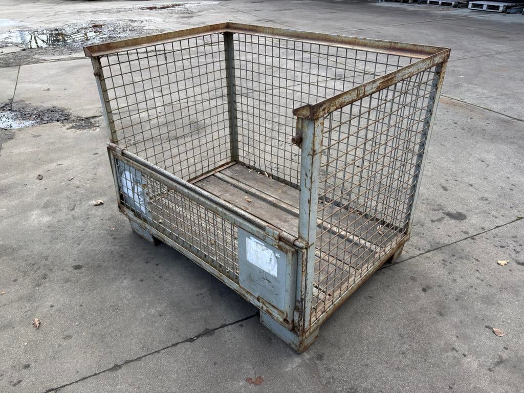 Palletbox gitterbox eurobox kist draadmand draadkooi, Ophalen