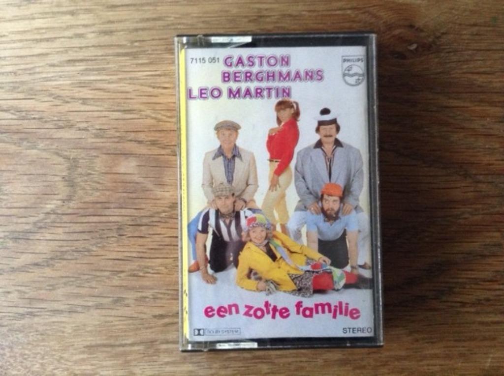 muziekcassette gaston berghmans en leo martin, Ophalen of Verzenden, Nederlandstalig, 1 bandje, Origineel