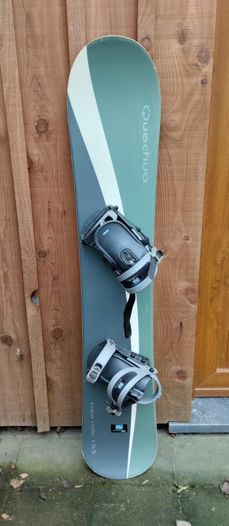 Snowboard 156cm avec housse, Sports & Fitness, Enlèvement, Fixations