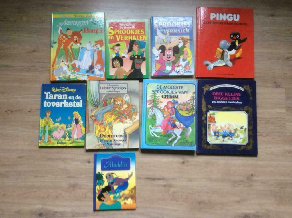 9 Sprookjesboeken, Boeken, Sprookjes en Fabels, Ophalen, Zo goed als nieuw