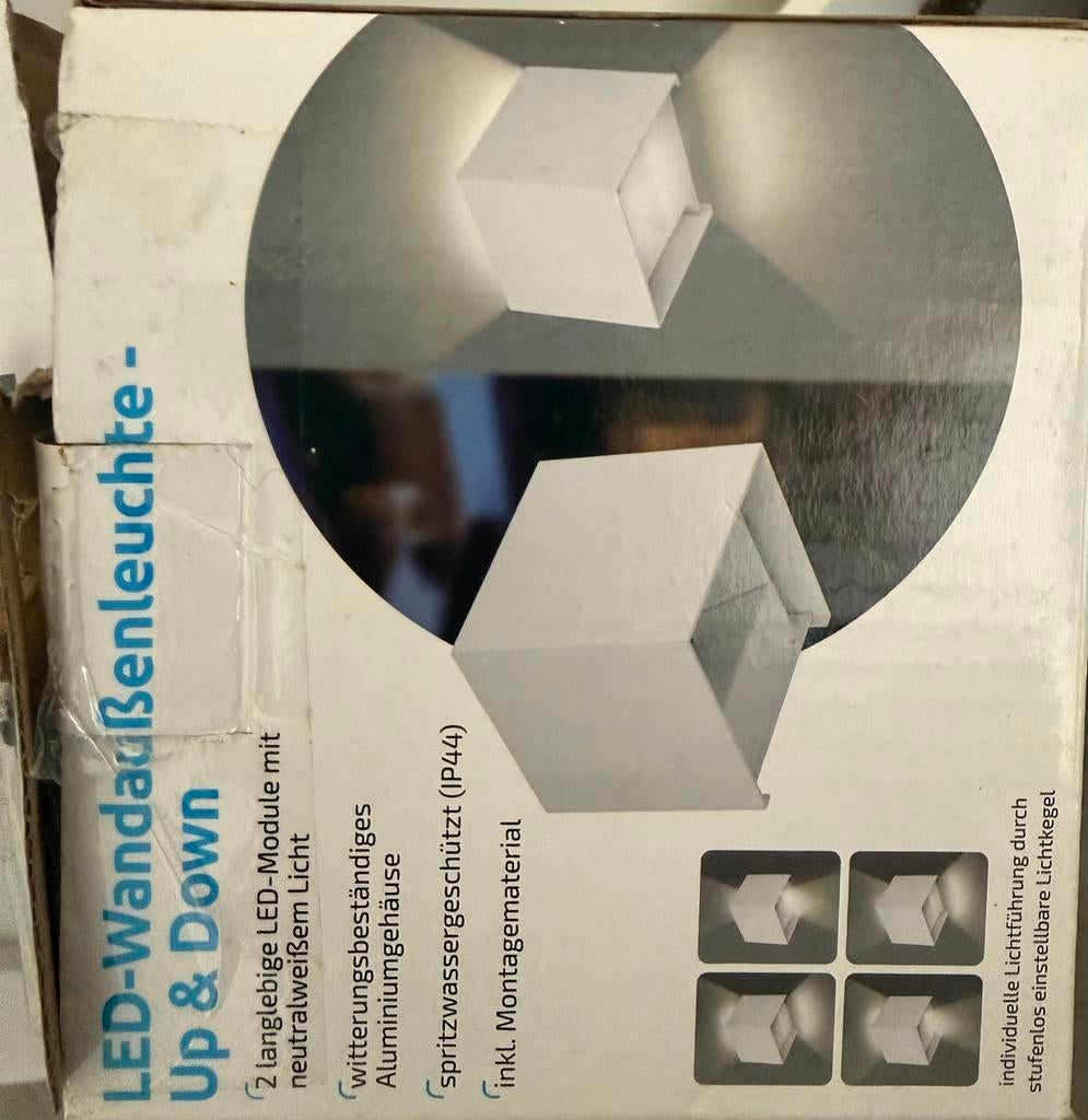 LED-lamp voor binnen of buiten, Huis en Inrichting, Ophalen, Zo goed als nieuw, Led