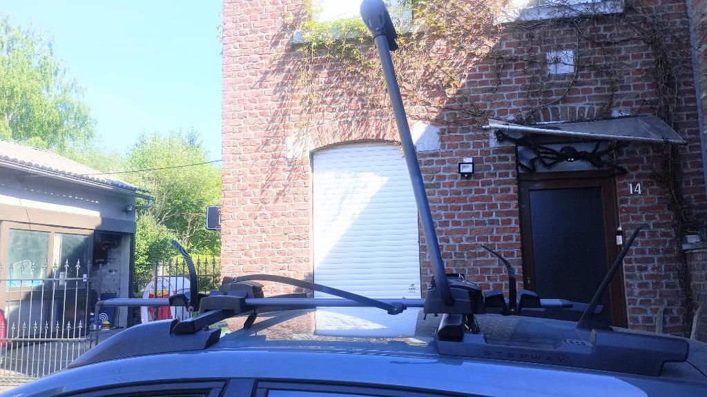 Porte-vélos de toit Pure Instinct Peruzzo pour Dacia Sandero, Enlèvement, 2 vélos, Comme neuf, Galerie de toit