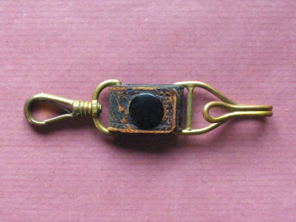Bélière attache de ceinturon de sabre belge 1845 ou 1889, Envoi, Armée de terre, Épée ou sabre