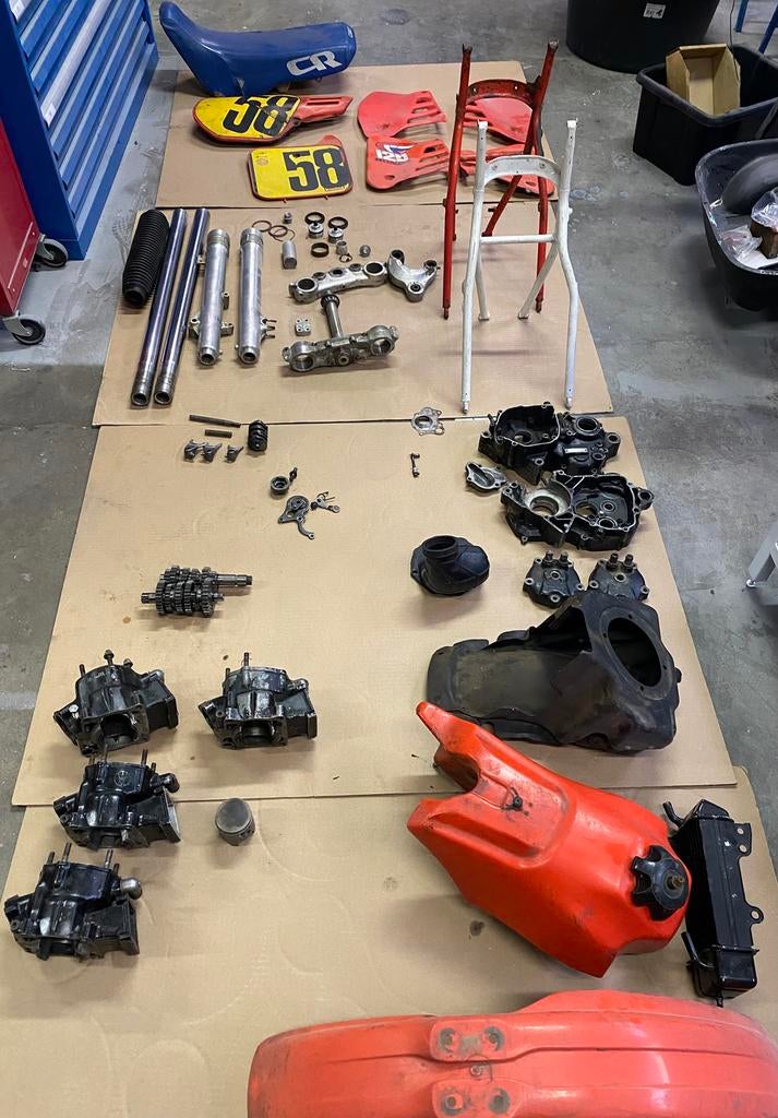 Honda cr 125cc, 83',84',84',85',86' onderdelen, Motoren, Ophalen, Gebruikt