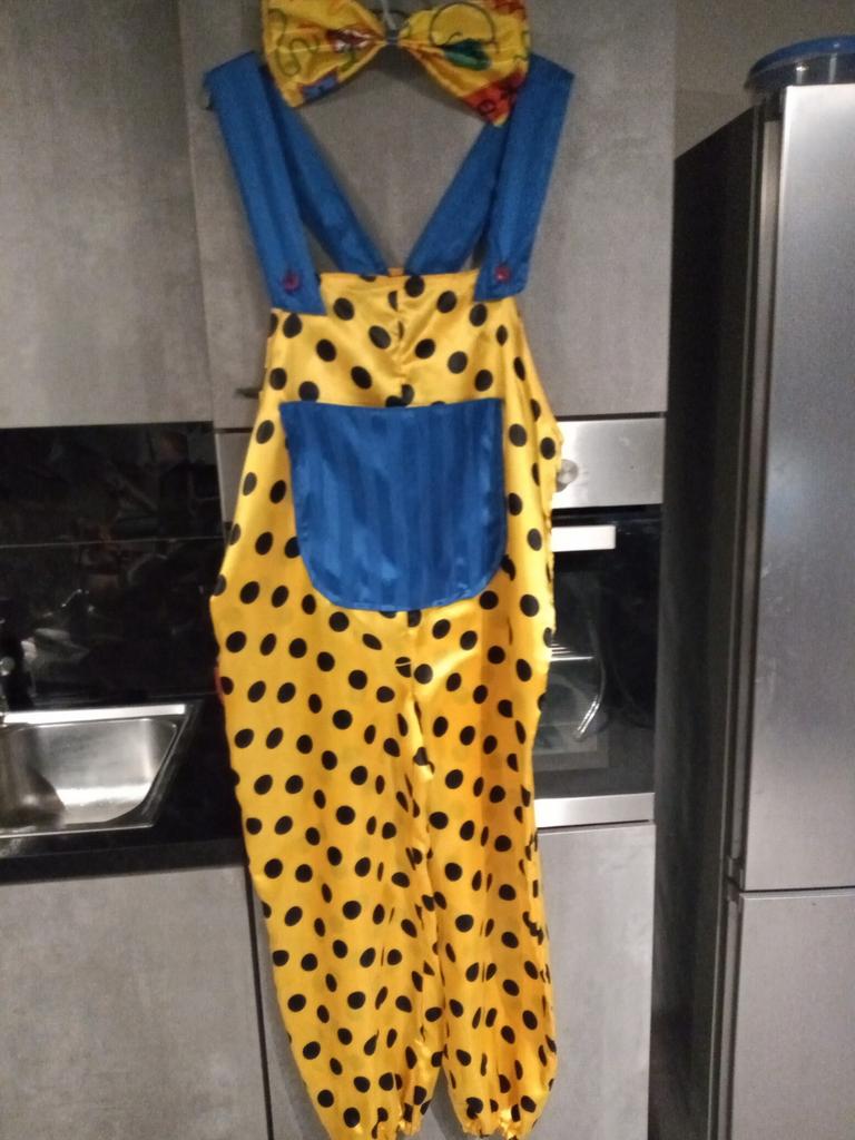 Salopette jardinière de clown ,et noeud papillon, Vêtements | Hommes, Enlèvement ou Envoi