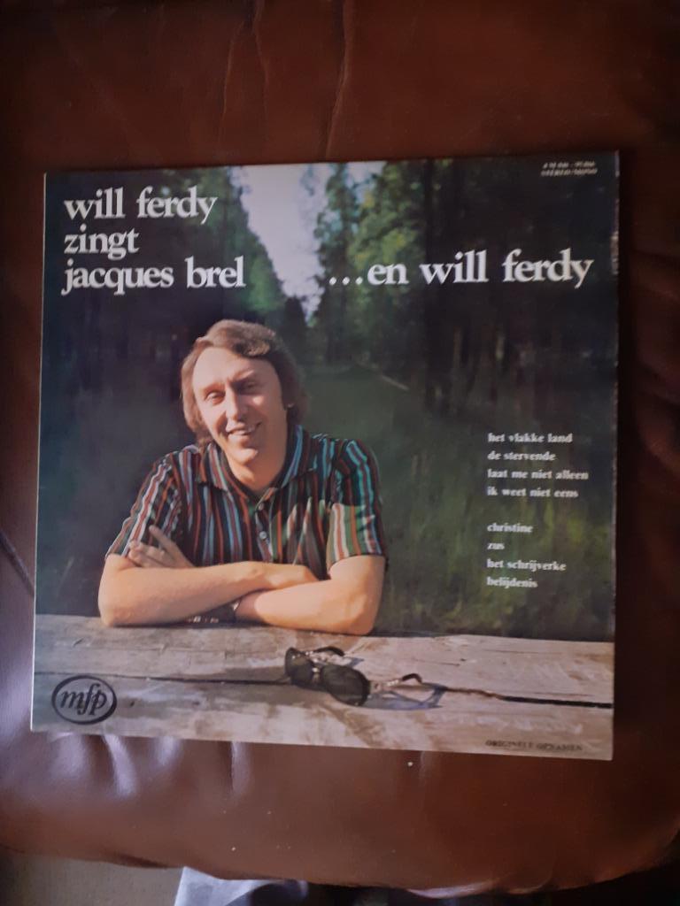 LP Will Ferdy zingt Jacques Brel..en Will Ferdy (Belpop), Ophalen of Verzenden