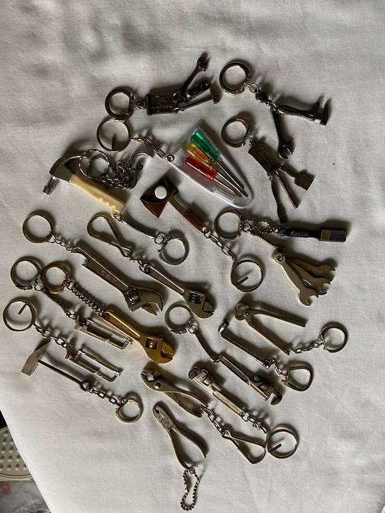 Groot lot Sleutelhangers nr1, Verzamelen, Ophalen, Gebruikt, Overige typen