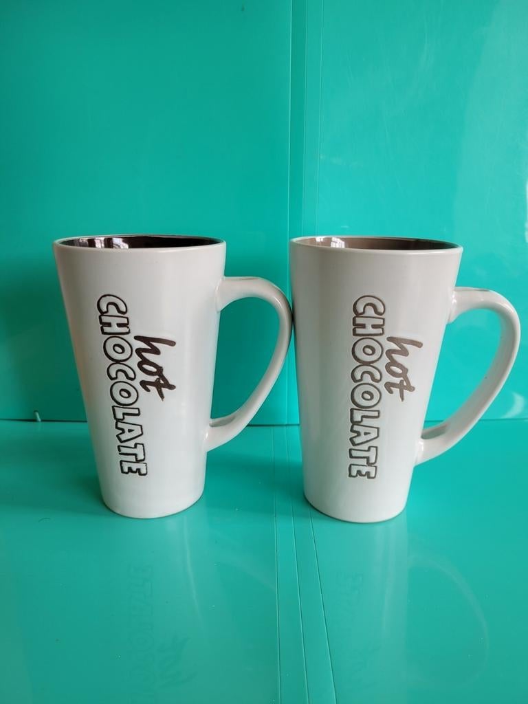 Tasses lot de 2, Enlèvement ou Envoi, Comme neuf