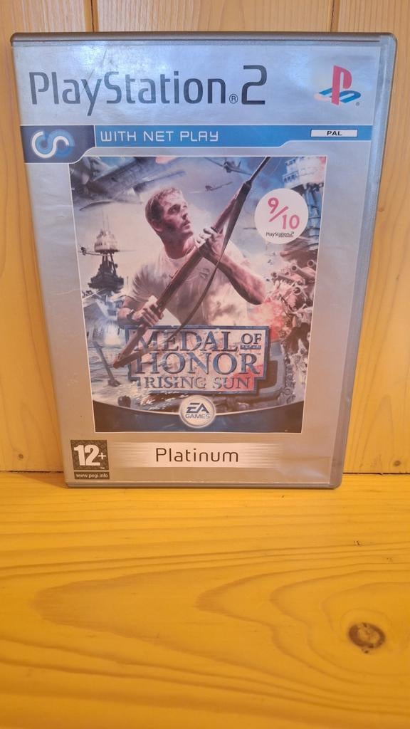 Medal Of Honor Rising Sun [Platinum] Playstation 2, Shooter, Enlèvement ou Envoi, 2 joueurs, À partir de 12 ans