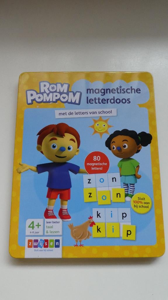 Magnetische letterdoos, Ophalen, Zo goed als nieuw, Taal en Lezen