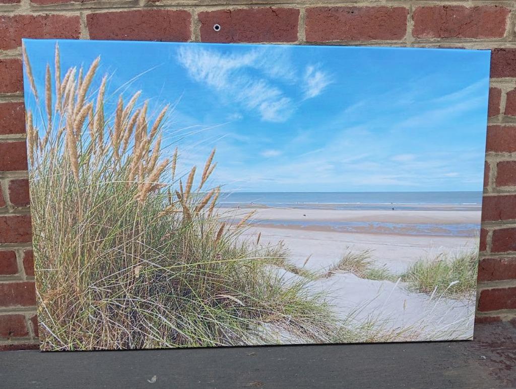 Photo sur toile / mer / plage, Maison & Meubles, Enlèvement, Neuf