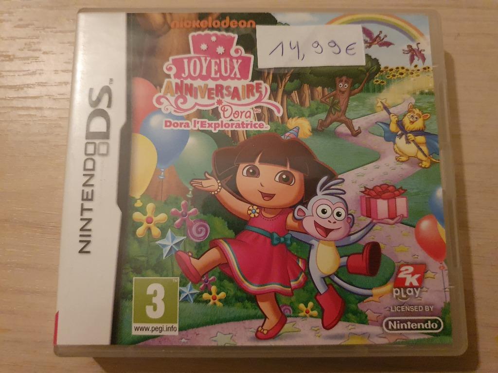 jeu ds joyeux anniversaire dora, Games en Spelcomputers, Games | Nintendo DS, Zo goed als nieuw, Simulatie, Ophalen of Verzenden