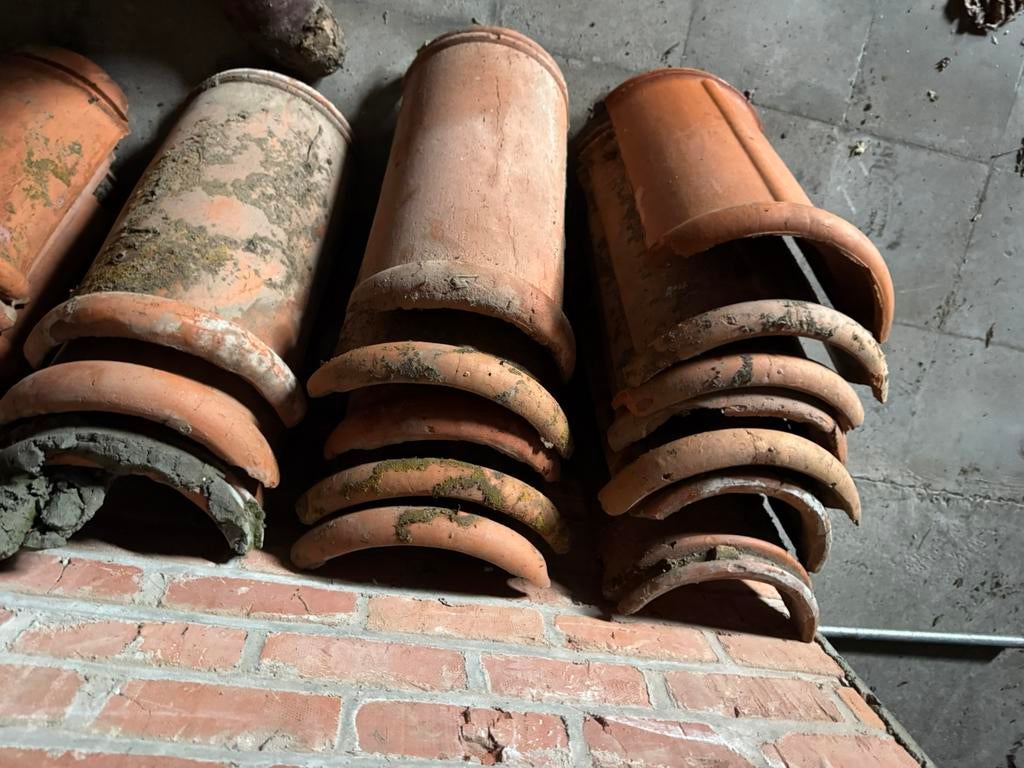 Veusten pottelberg, Doe-het-zelf en Bouw, Dakpannen en Dakbedekking, Ophalen, Zo goed als nieuw