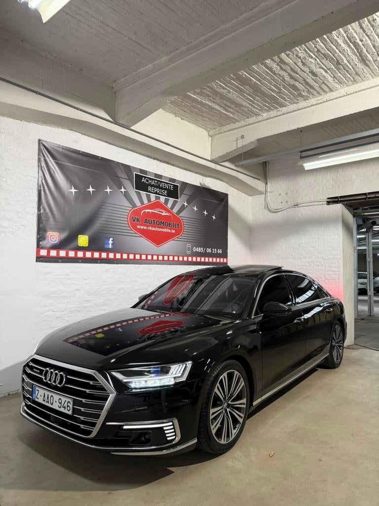 AUDI A8 L 60 TFSI QUATTRO 3.0 ESSENCE, Automaat, Leder, Bedrijf, 5 deurs