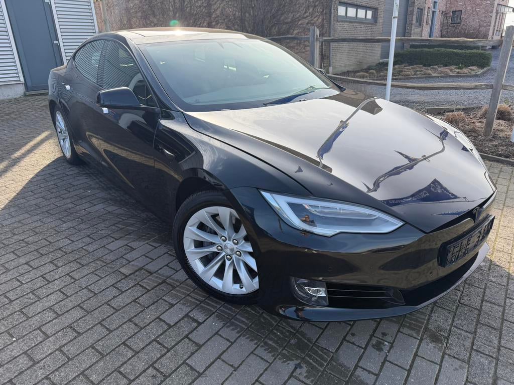 Tesla Model S Model S 75 kWh Dual Motor (EU6.2), Auto's, Automaat, Model S, Leder, Berline