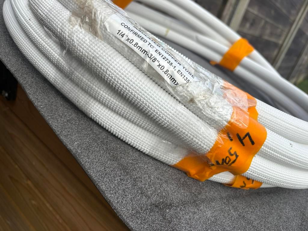 Koeling buizen voor airco, Doe-het-zelf en Bouw, Ophalen, Zo goed als nieuw
