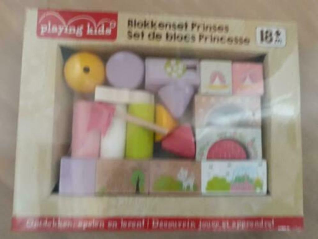 Blokkenschema prinses 18maanden, Ophalen of Verzenden, Nieuw