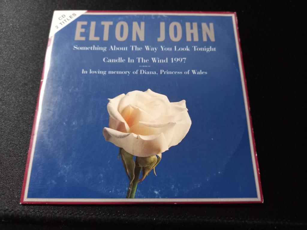 Elton John – Something About The Way You Look Tonight / Cand, Ophalen of Verzenden, Gebruikt