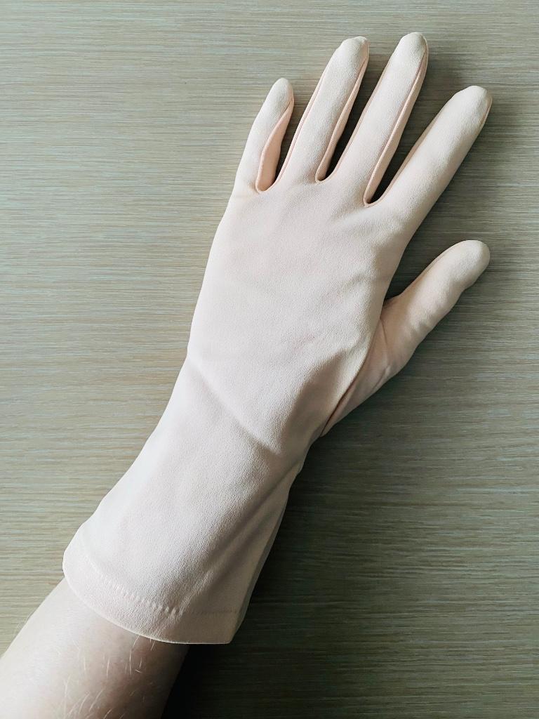 Lichtroze vintage handschoenen - NIEUW, Verzenden, Nieuw, Handschoenen