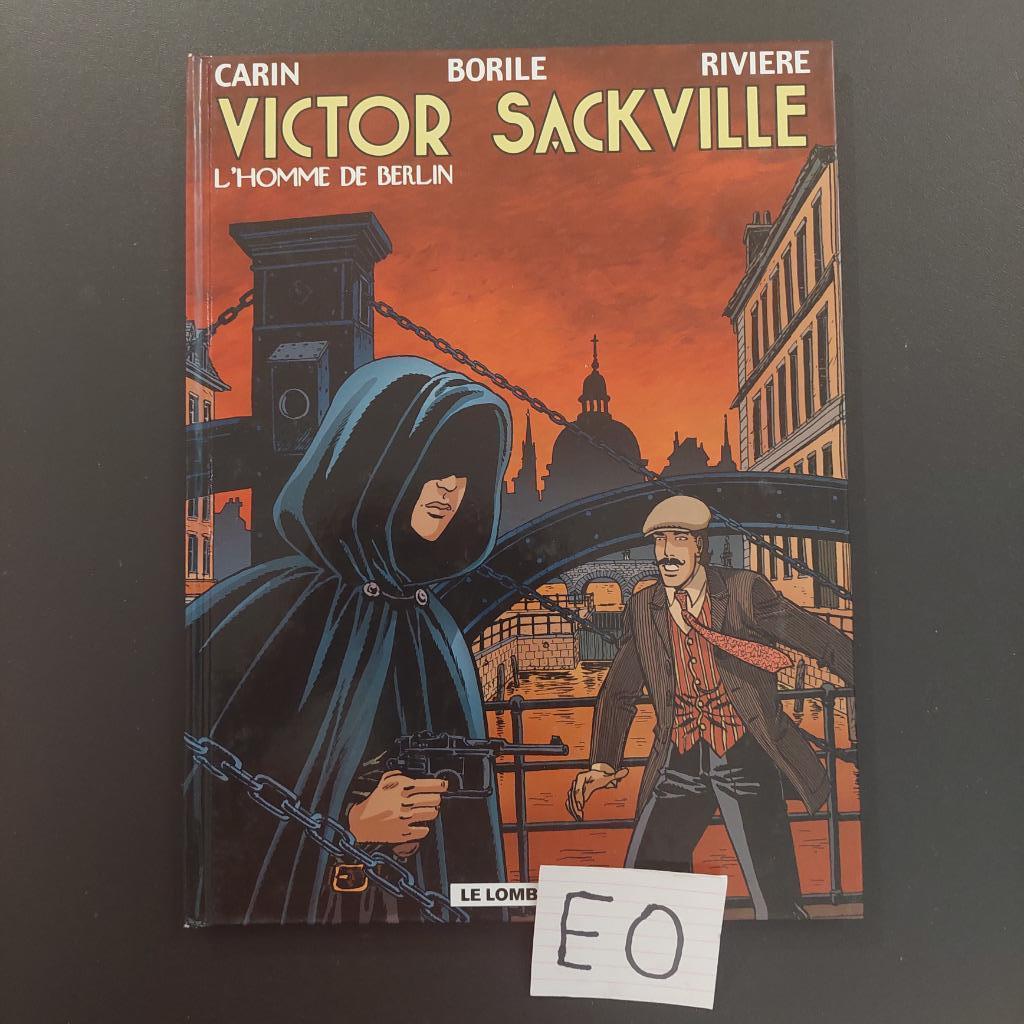 rare Victor Sackville 18 EO - l'homme de Berlin - Carin, Livres, BD, Enlèvement ou Envoi, Comme neuf