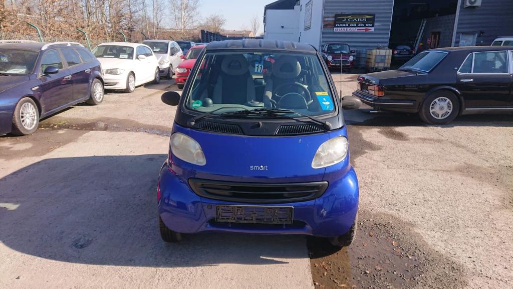 Smart fortwo 600cc essence bt auto 104000km GARANTIE, Auto's, Stof, Zwart, 33 kW, Blauw