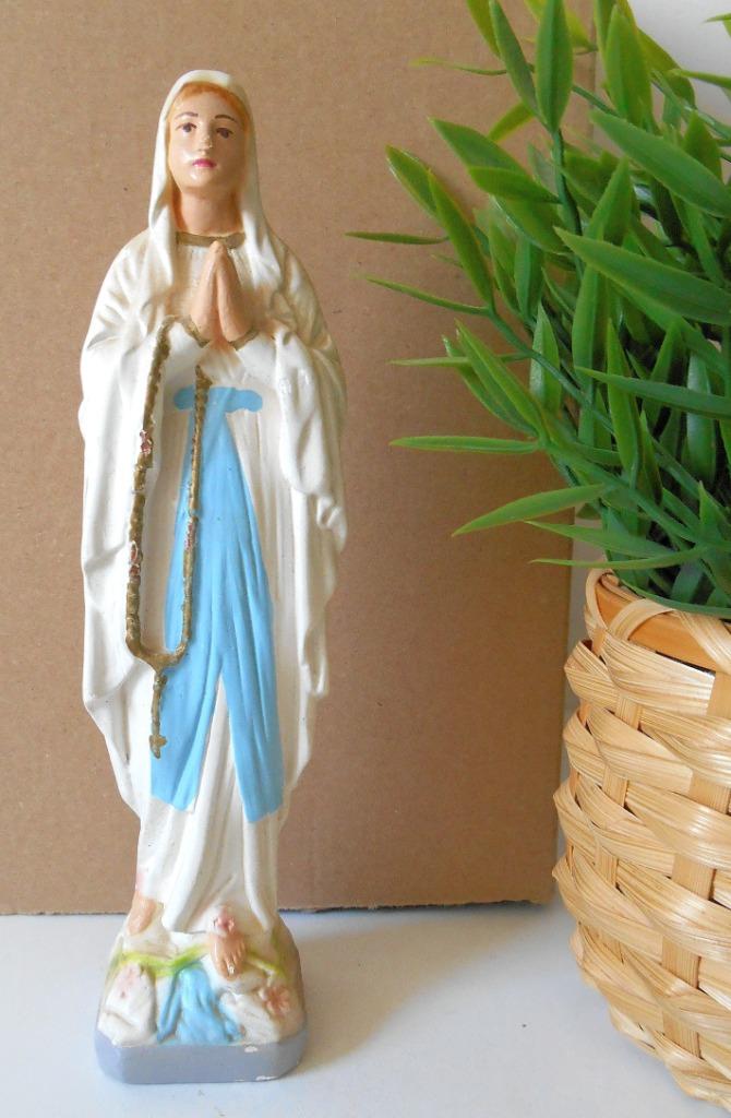 Statue italienne de la Vierge - 20,5 cm, Enlèvement ou Envoi