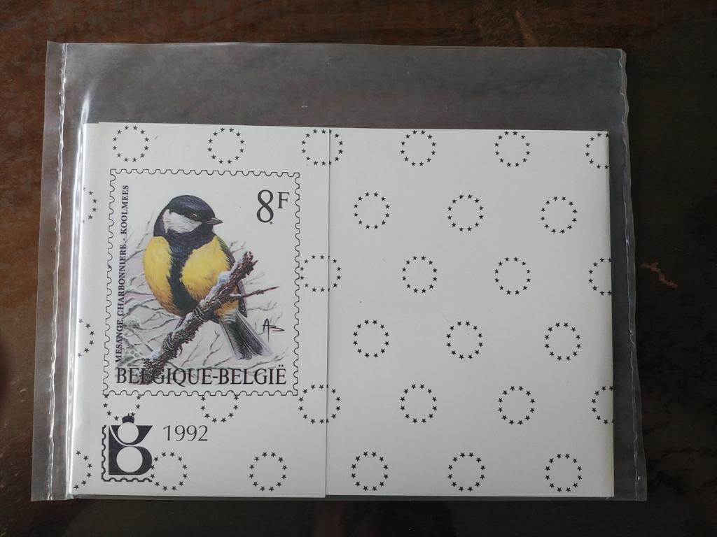 Timbres Belgique pochette annuelle 1992, Timbres & Monnaies, Enlèvement ou Envoi