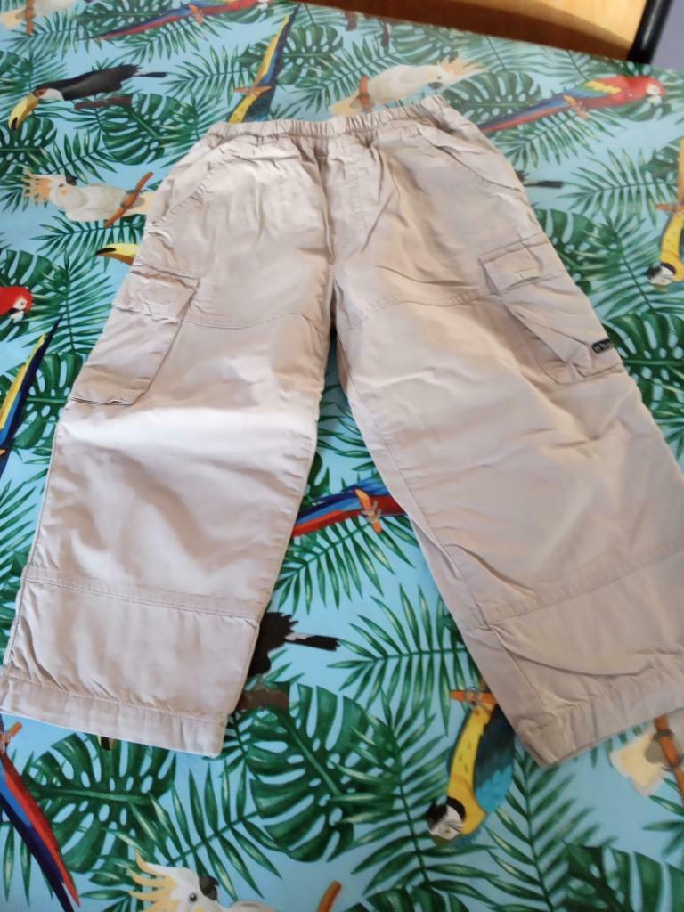 Beige lange broek esprit maat 92, Ophalen of Verzenden, Gebruikt, Jongen of Meisje, Broek