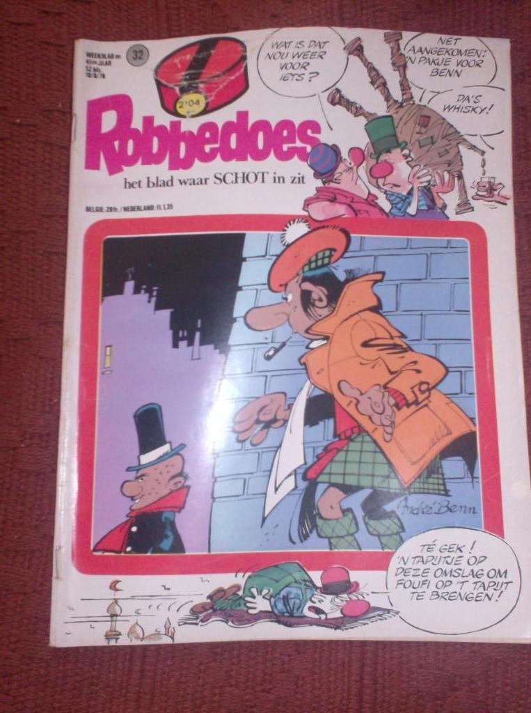Robbedoes, Ophalen, Gelezen, Overige typen
