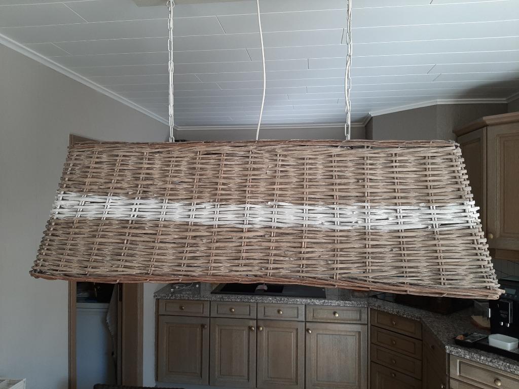 Houten lampenkap, Enlèvement, Comme neuf, Beige, Rectangulaire