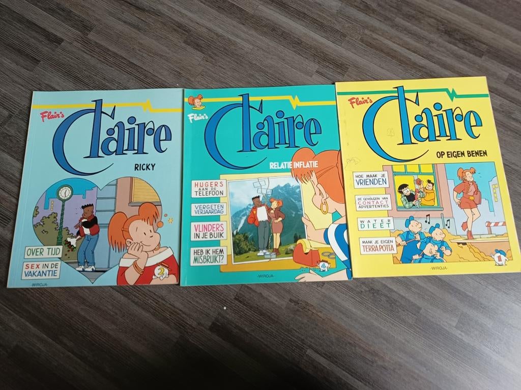 Claire strips aan 2 EUR per stuk., Boeken, Ophalen of Verzenden, Zo goed als nieuw