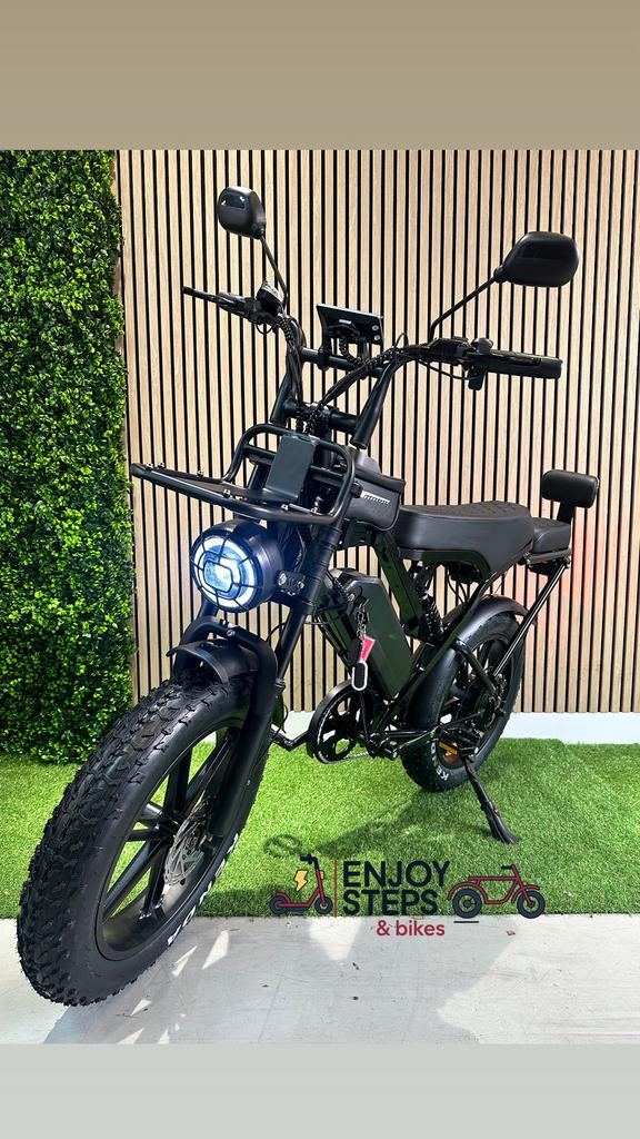 Nouveau Fat Bike X80/X90 Pro Avec alarme GPS NFC, Neuf, Autres marques, Enlèvement ou Envoi, 50 km par batterie ou plus