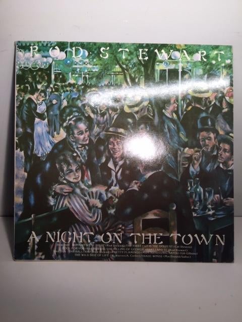 LP - Rod Stewart - A Night On The Town ( Vinyl ), Cd's en Dvd's, Vinyl | Rock, Zo goed als nieuw, Poprock, 12 inch, Ophalen of Verzenden