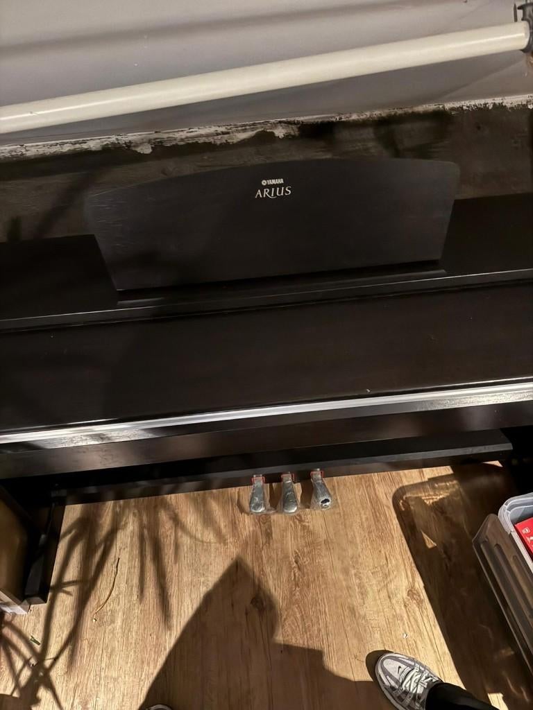 Yamaha-piano, Muziek en Instrumenten, Piano's, Gebruikt, Piano, Bruin, Ophalen