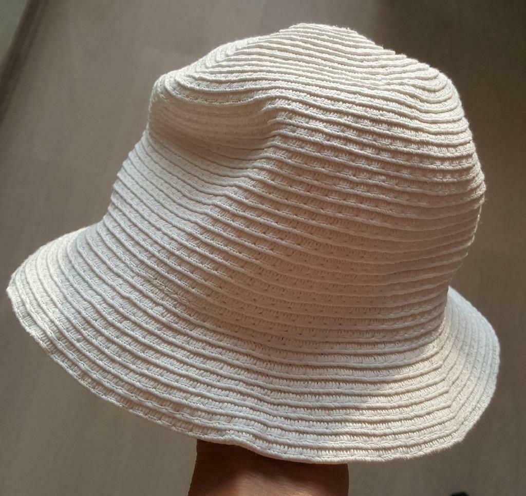 chapeau fillette  52 cm neuf crème blanc crème lavable, Enlèvement, Chapeau