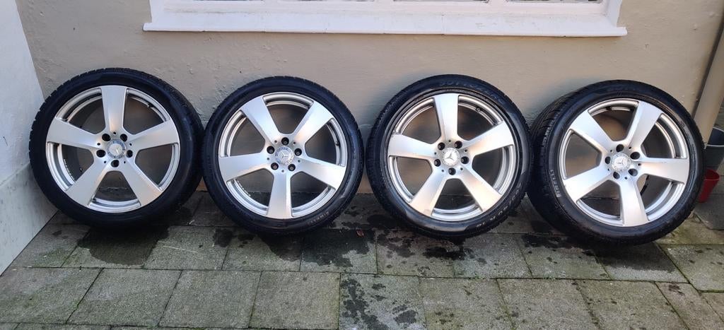 Mercedes E-klasse 18 inch breedset OEM, Enlèvement, 18 pouces