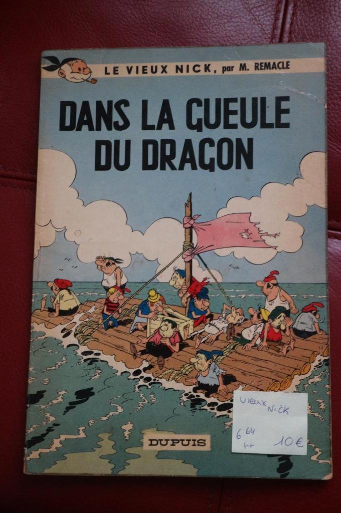 bd VIEUX NICK dans la gueule du dragon 6/64, Livres, Une BD, Enlèvement ou Envoi