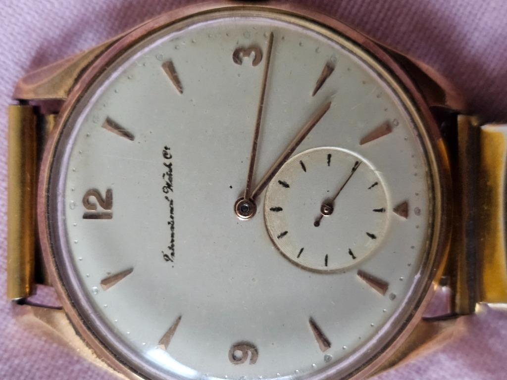 international watch co, Bijoux, Sacs & Beauté, Montres | Hommes, Montre-bracelet, Autres marques, Enlèvement ou Envoi, Or
